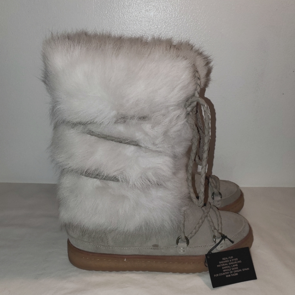 GAIL SHEARLING TALL BOOTS BY FRYE